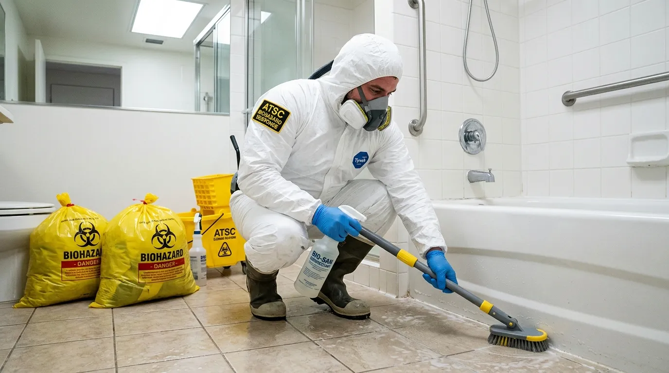 Decontamination equipment deployed for Blood Cleanup in Collegeville